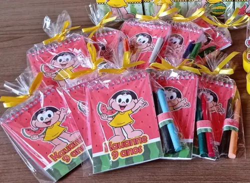 Mini Bloquinho De Colorir + 2 Giz