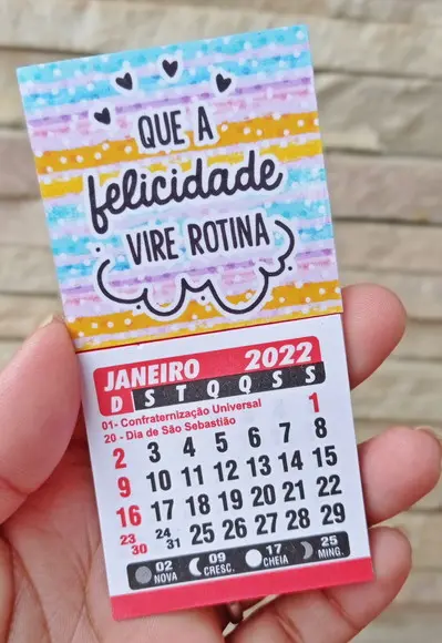Mini Calendário