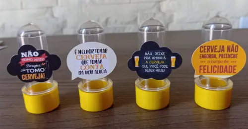 Mini Tubete 3d Boteco - 10 Unidades