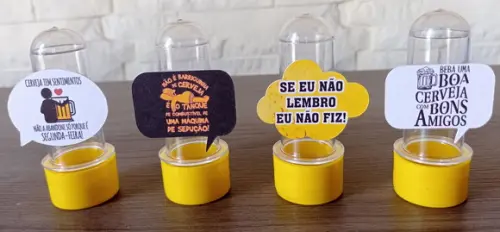 Mini Tubete 3d Boteco - 10 Unidades