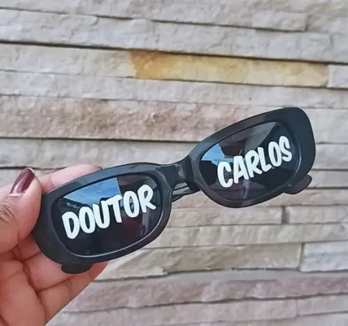 Óculos Personalizado Formatura Medicina