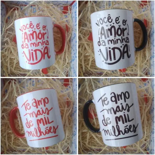 Par de Canecas Dia dos Namorados