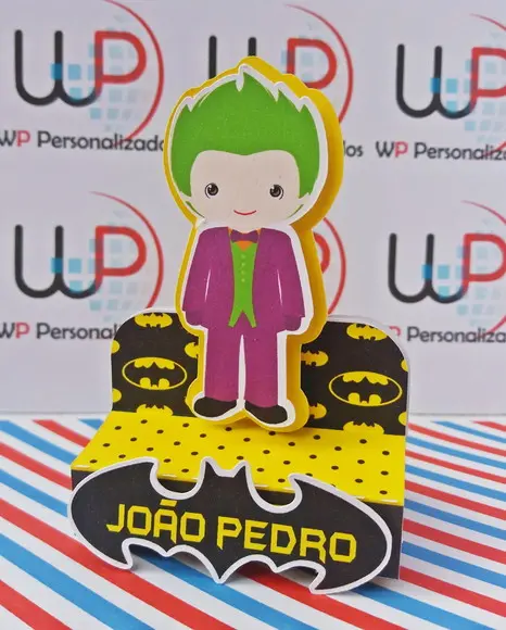 Porta Bis 3d Batman e Coringa