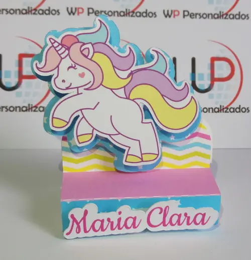 Porta Bis 3d Unicórnio
