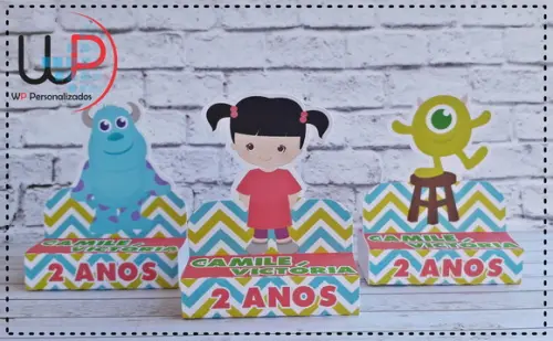 Porta Bis Monstros S.a. Cute