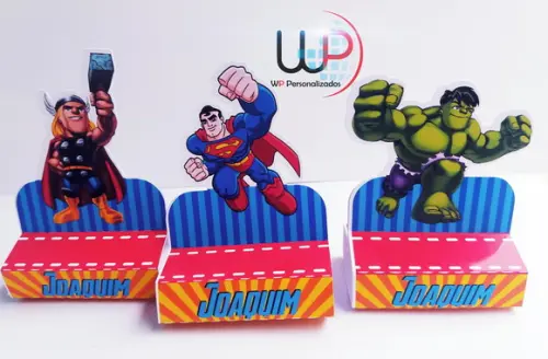 Porta Bis Super Heróis Baby
