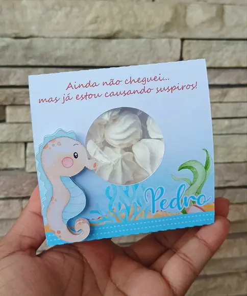 Porta Suspiro Chá de Bebê