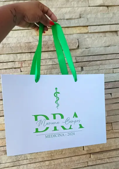 Sacola Personalizada Formatura - 25 Unidades