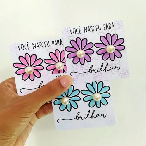 Tag Personalizada com Brinco Mimo Cliente - 10 Unidades