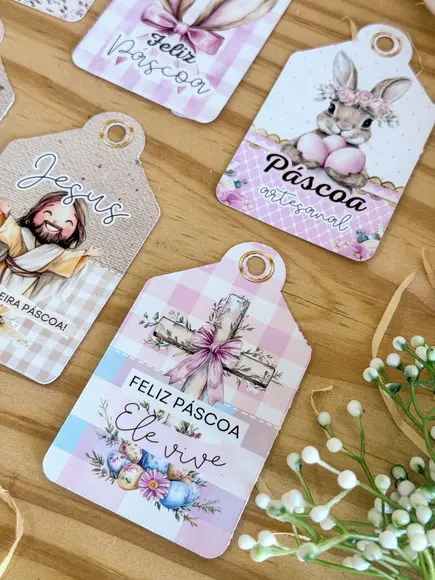 Tags Personalizadas Páscoa
