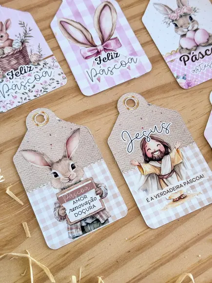 Tags Personalizadas Páscoa