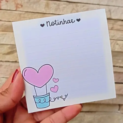 Bloco De Notas 9x9cm