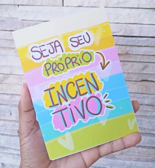 Bloquinho De Anotações A6 - Personalizado