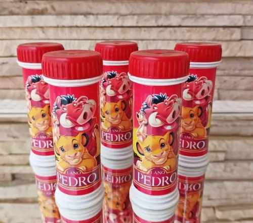Bolinha de Sabão Rei Leão - 12 Unidades