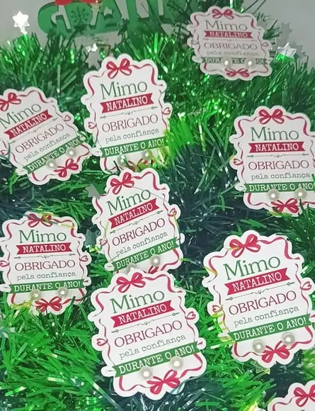 Brinco Pérola Brinde Natal