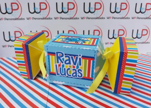 Caixa Bala Brinquedos