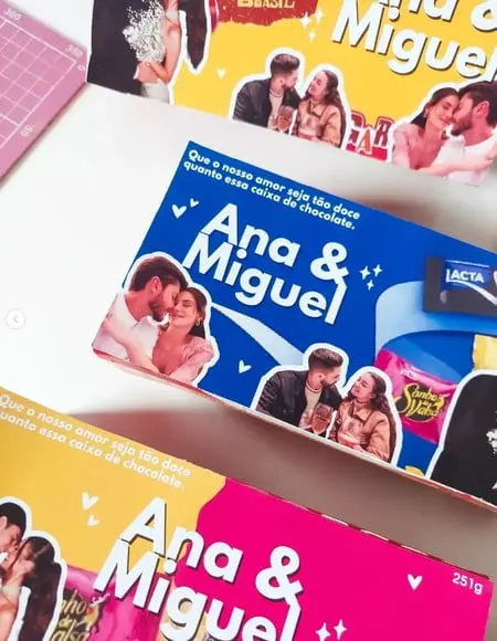 Caixa de Bombom Personalizada c/ Fotos