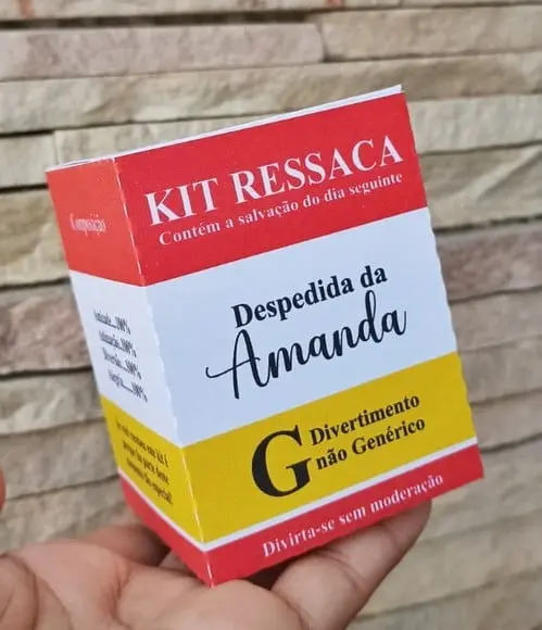 Caixa Kit Ressaca Desmontadas