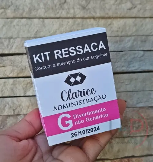 Caixa Kit Ressaca Desmontadas - 50 Unidades