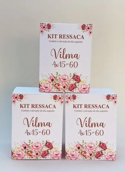Caixa Kit Ressaca Floral