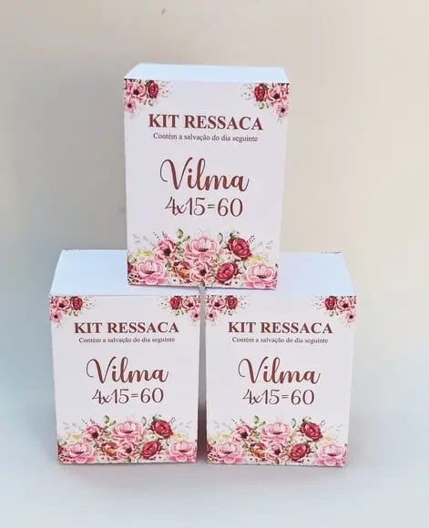 Caixa Kit Ressaca Floral