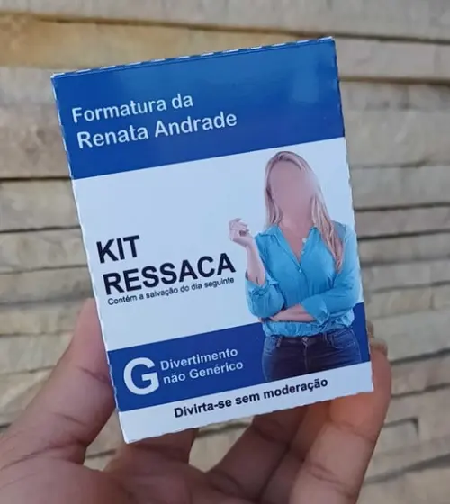 Caixa Kit Ressaca Formatura Psicologia