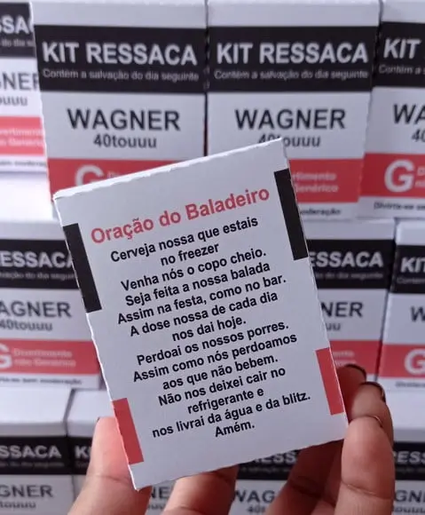 Caixa Kit Ressaca Personalizada