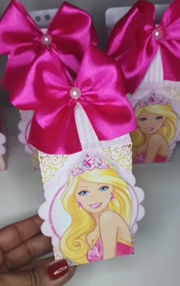Caixa Milk 3d Barbie