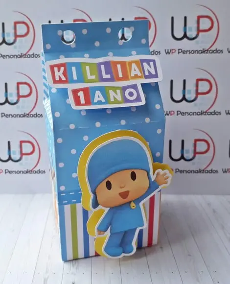 Caixa Milk 3d Pocoyo