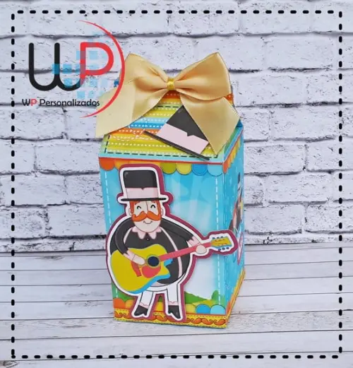 Caixa Milk 3d Mundo Bita