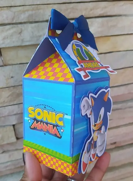 Caixa Milk 3d Sonic
