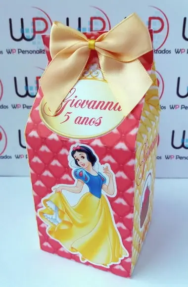 Caixa Milk Branca de Neve