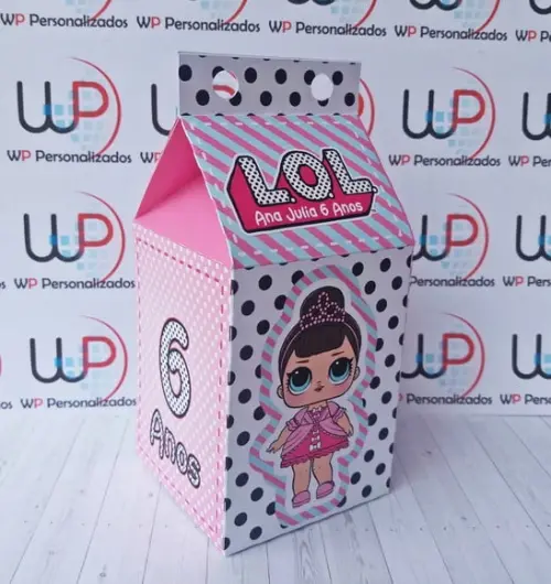 Caixa Milk Boneca Lol