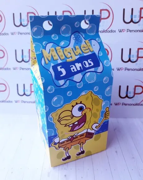 Caixa Milk Bob Esponja