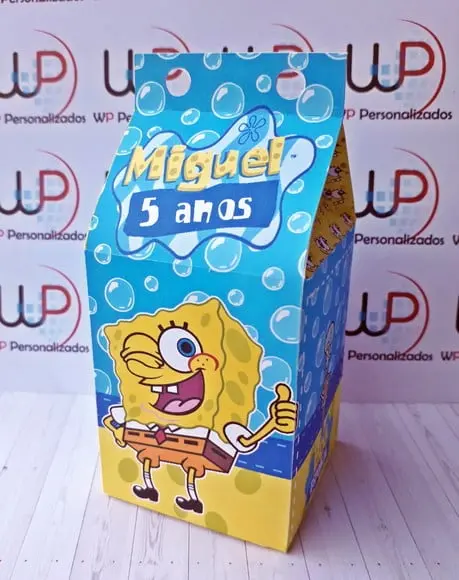 Caixa Milk Bob Esponja