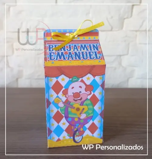 Caixa Milk Circo do Bita