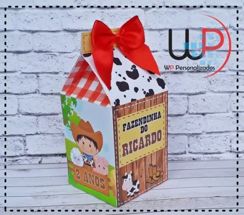 Caixa Milk Fazendinha