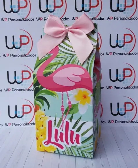 Caixa Milk Flamingo