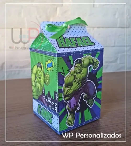 Caixa Milk Hulk
