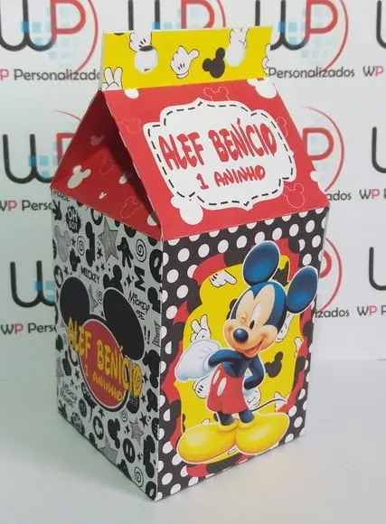 Caixa Milk Mickey