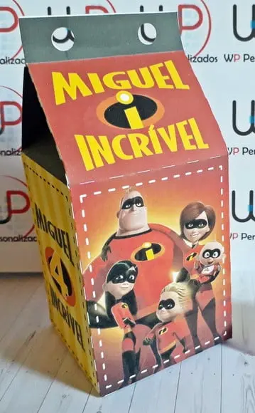 Caixa Milk os Incríveis