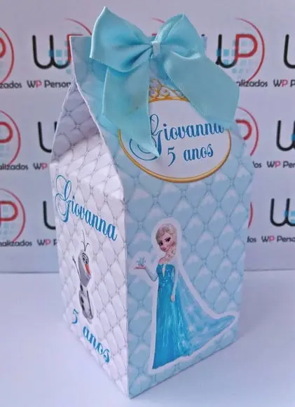 Caixa Milk Princesa Elsa