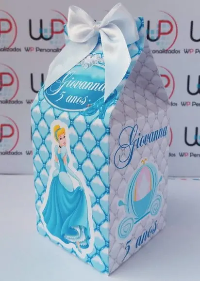 Caixa Milk Princesa Cinderela