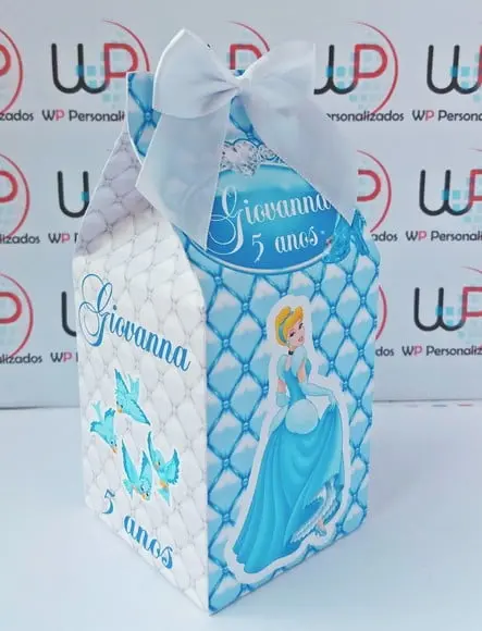 Caixa Milk Princesa Cinderela
