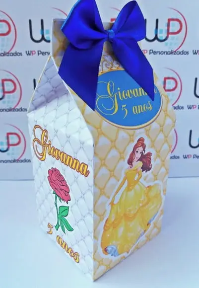 Caixa Milk Princesa Bela