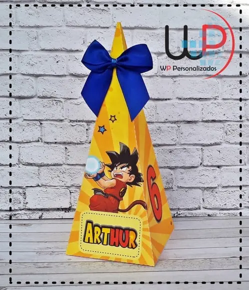 Caixa Pirâmide Dragon Ball Z