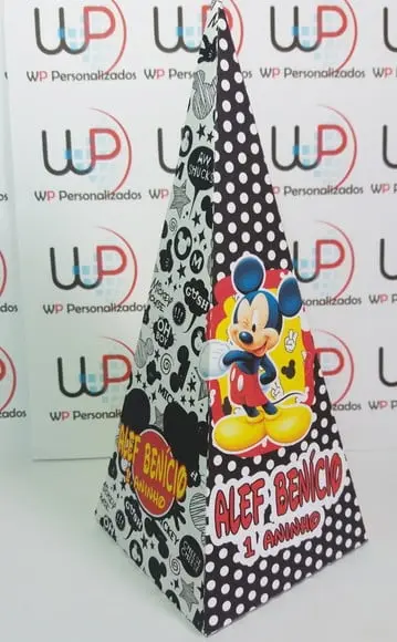 Caixa Pirâmide Mickey
