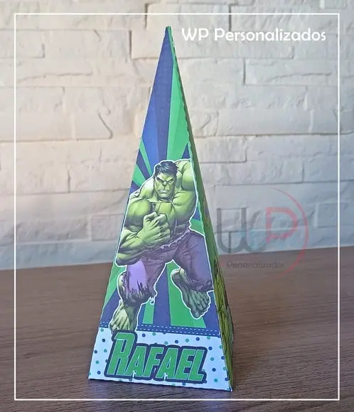 Caixa Pirâmide Hulk