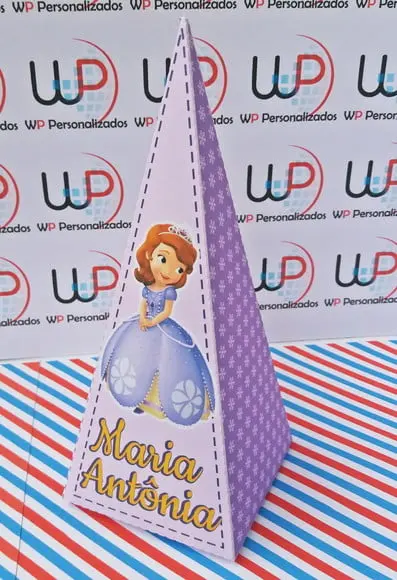 Caixa Pirâmide Princesa Sofia