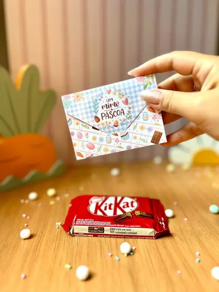 Caixinha com Kit Kat